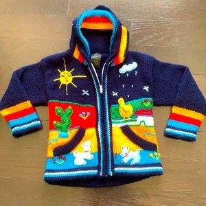 Asiri’s Hand Made Alpaca Wool sweater fits size 3T